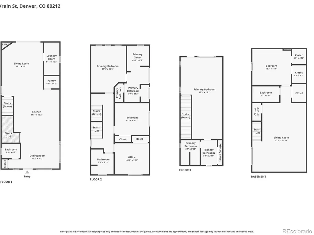 4579 Vrain Street Denver CO 80212