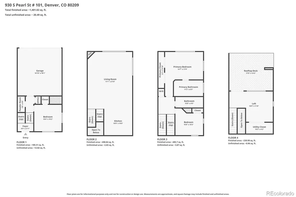 930 S Pearl Street Denver CO 80209