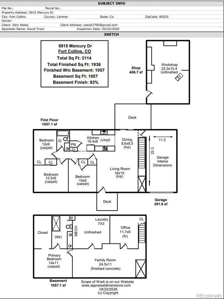 5915 Mercury Drive Fort Collins CO 80525
