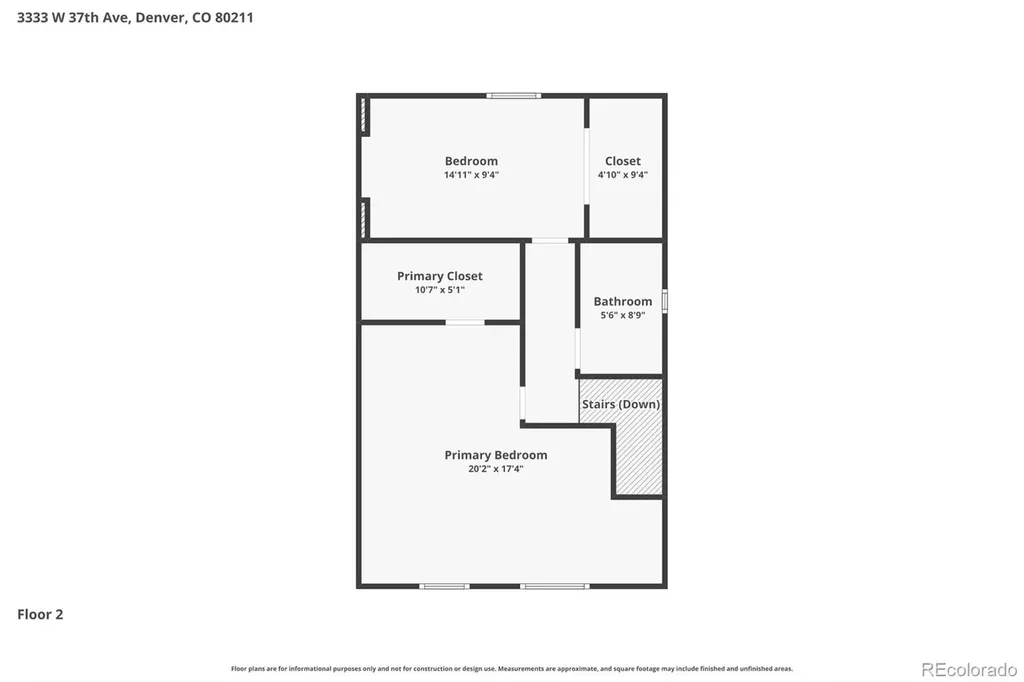 3333 W 37th Avenue Denver CO 80211