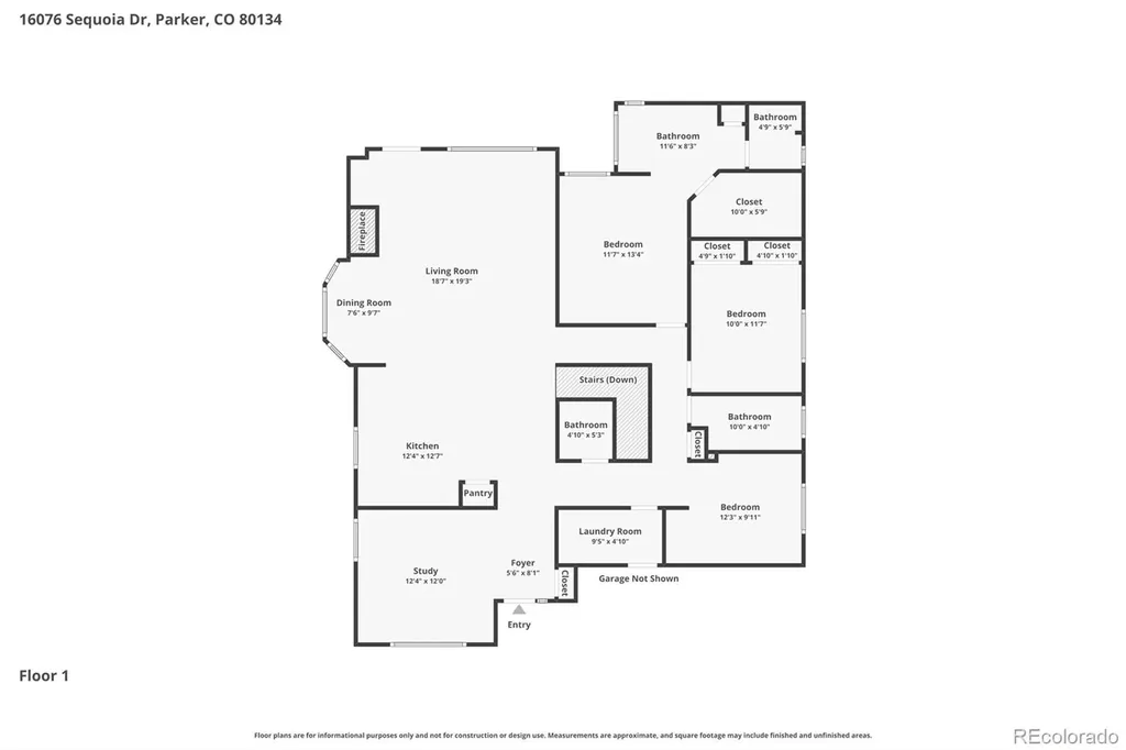 16076 Sequoia Drive Parker CO 80134