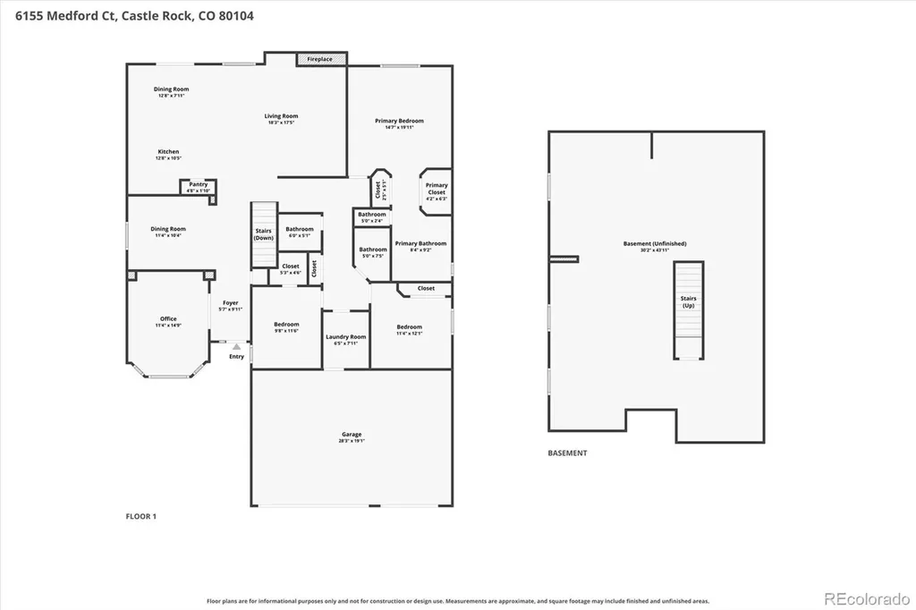 6155 Medford Court Castle Rock CO 80104