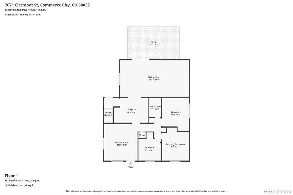 7071 Clermont Street Commerce City CO 80022