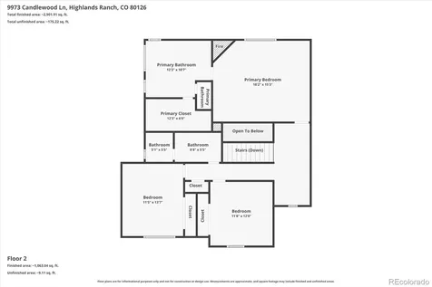 9973 Candlewood Lane Highlands Ranch CO 80126