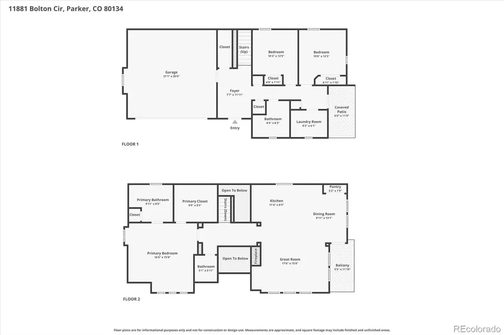 11881 Bolton Circle Parker CO 80134