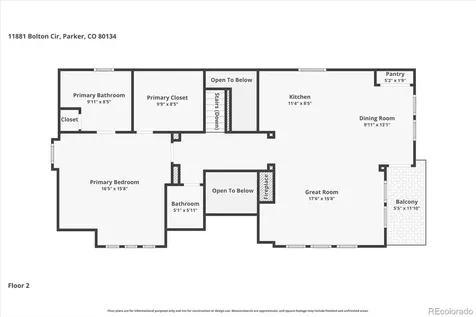 11881 Bolton Circle Parker CO 80134