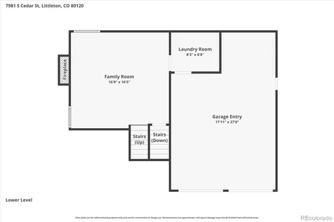 7981 S Cedar Street Littleton CO 80120
