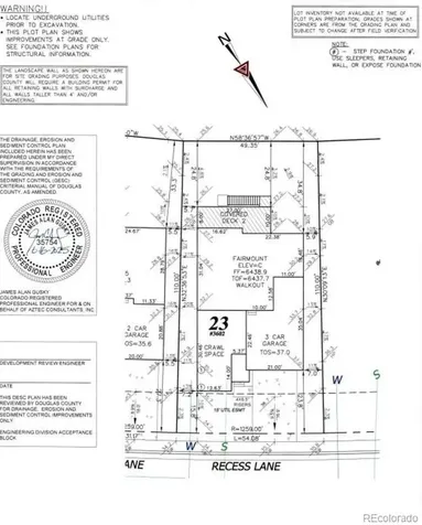 3602 Recess Lane Castle Rock CO 80108
