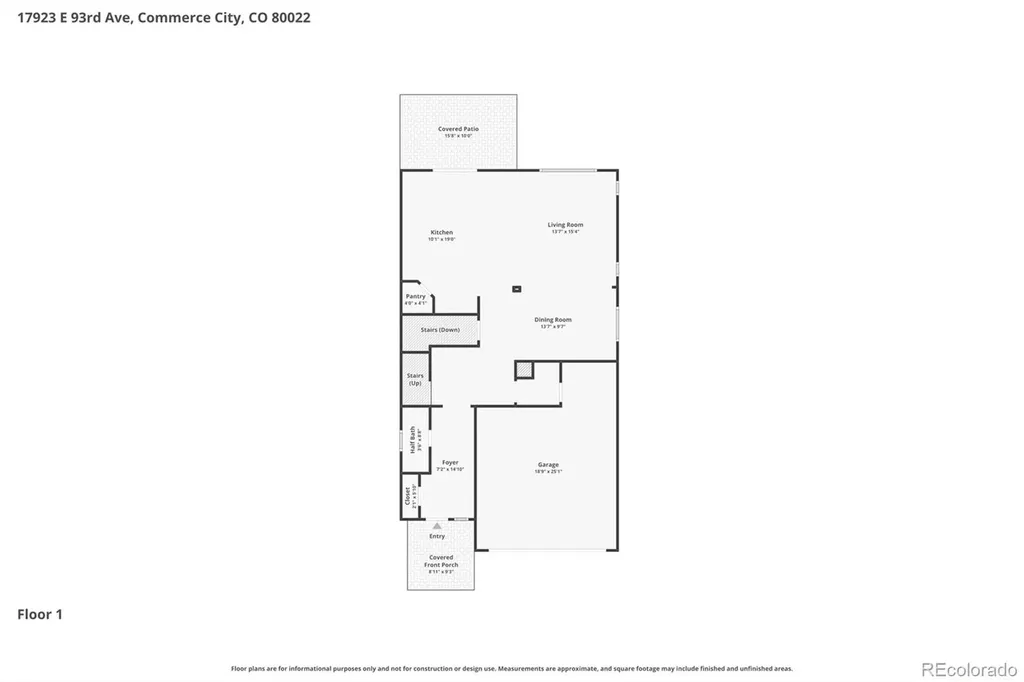 17923 E 93rd Avenue Commerce City CO 80022