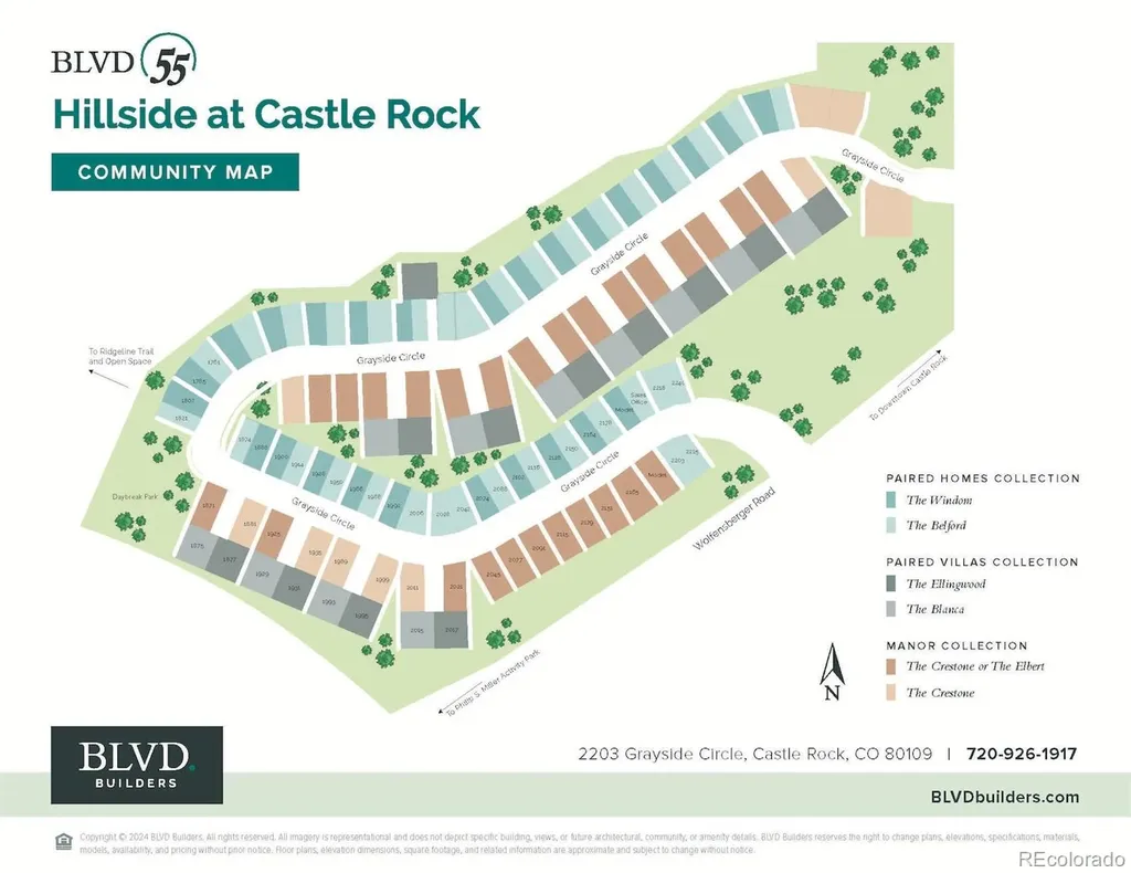 2021 Grayside Circle Castle Rock CO 80109