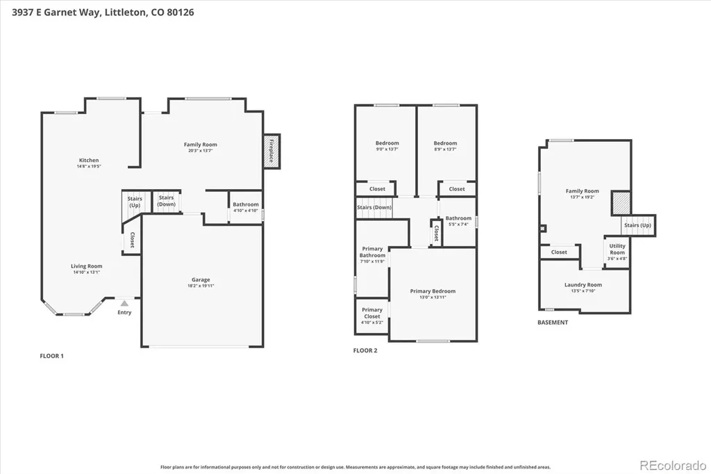 3937 Garnet Way Highlands Ranch CO 80126