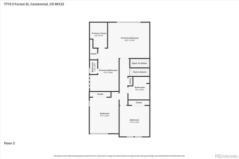 7715 S Forest Street Centennial CO 80122