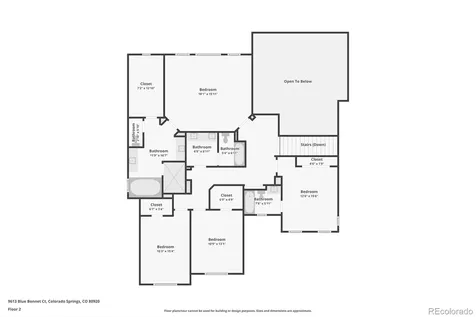 9613 Blue Bonnet Court Colorado Springs CO 80920
