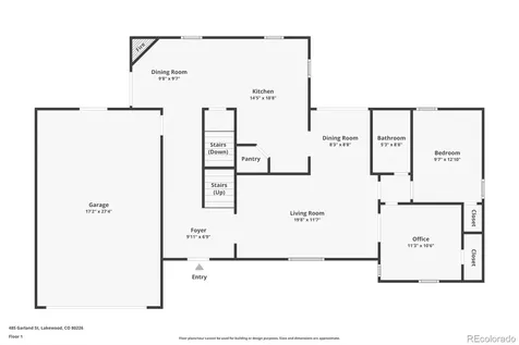485 Garland Street Lakewood CO 80226