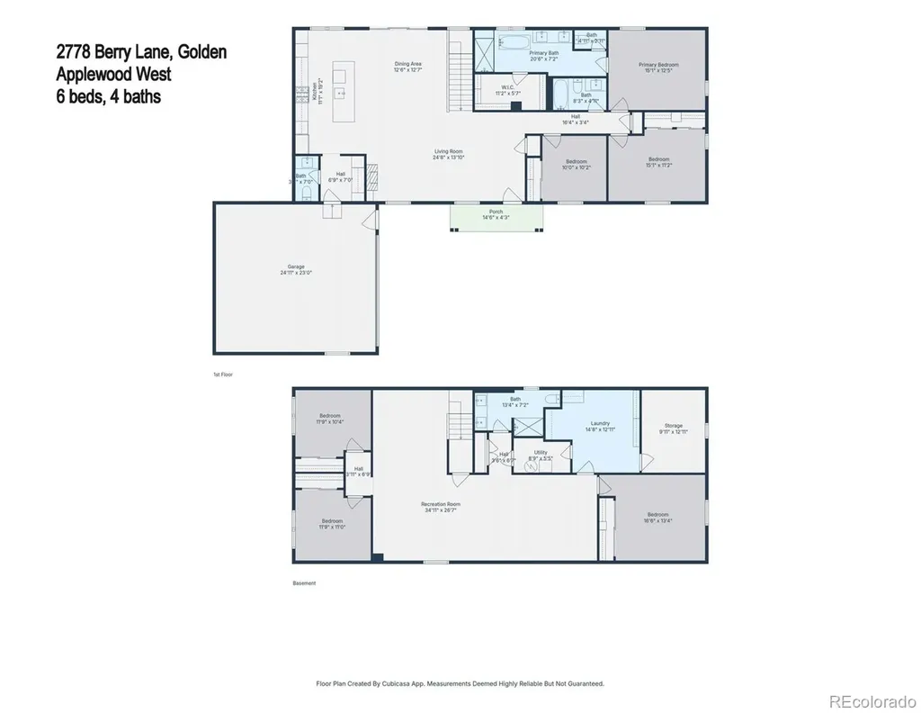 2778 Berry Lane Golden CO 80401