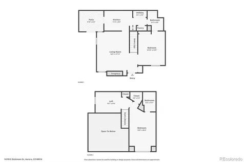 14199 E Dickinson Drive Aurora CO 80014