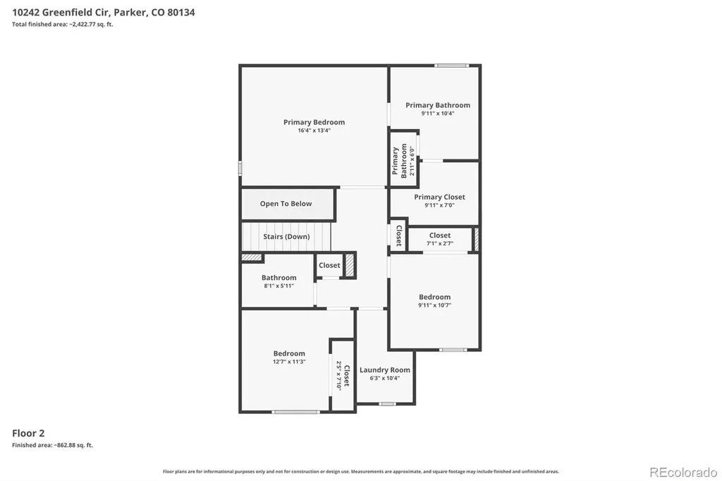 10242 Greenfield Circle Parker CO 80134