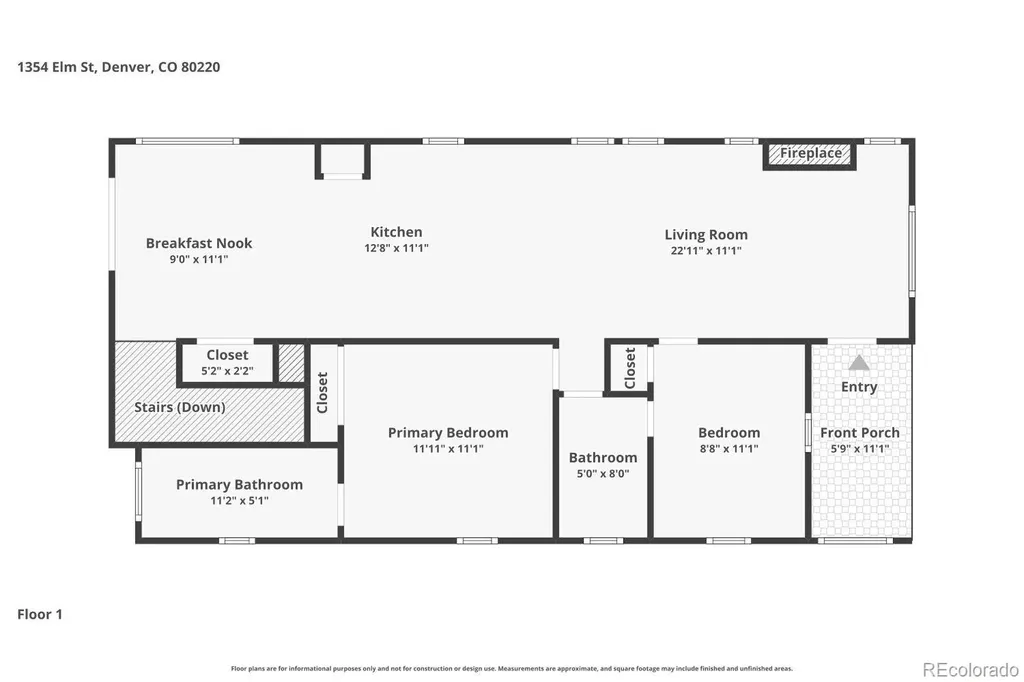 1354 Elm Street Denver CO 80220