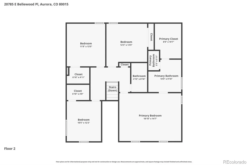 20785 E Bellewood Place Aurora CO 80015
