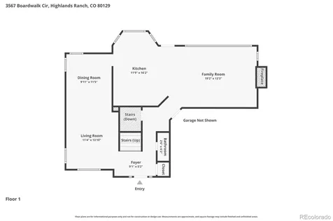 3567 Boardwalk Circle Highlands Ranch CO 80129