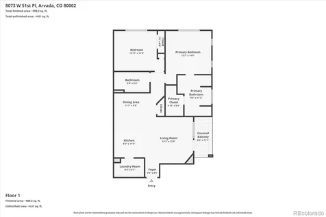 8073 W 51st Place Arvada CO 80002