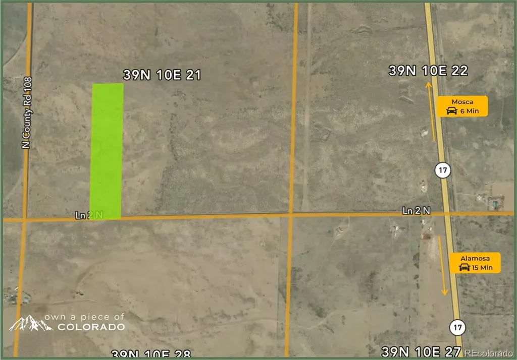 8287 N 2 Lane Mosca CO 81146