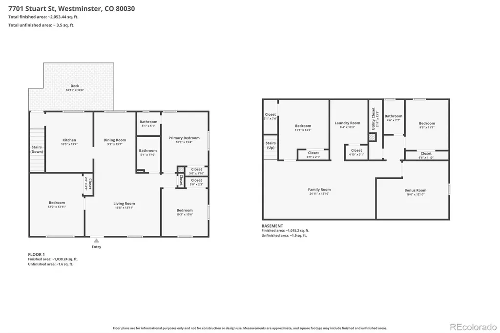 7701 Stuart Street Westminster CO 80030