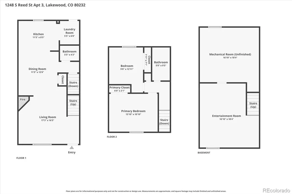 1248 S Reed Street Lakewood CO 80232