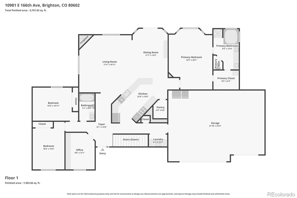 10981 E 166th Avenue Brighton CO 80602