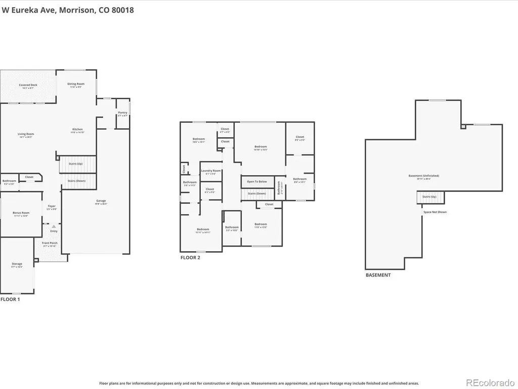 15682 W Eureka Avenue Morrison CO 80465
