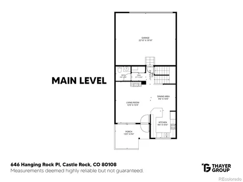 646 Hanging Rock Place Castle Rock CO 80108