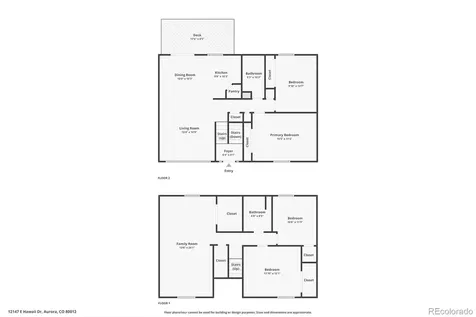12147 E Hawaii Drive Aurora CO 80012