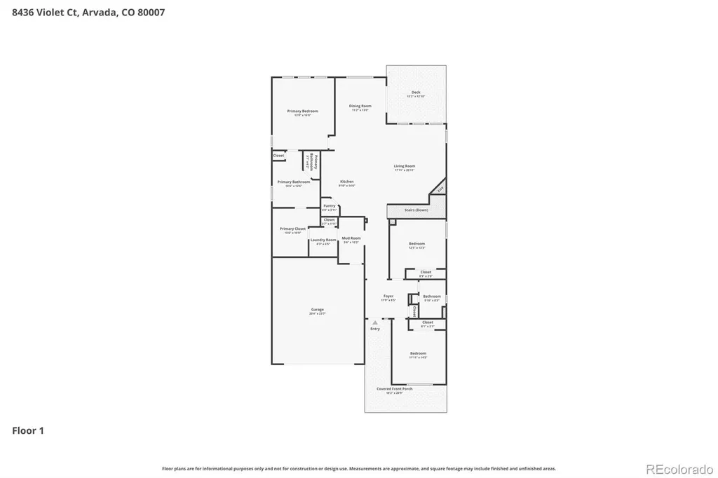 8436 Violet Court Arvada CO 80007