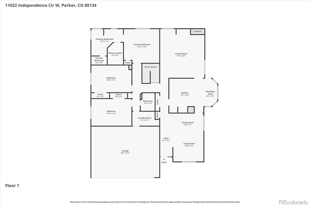 11022 Independence Circle W Parker CO 80134