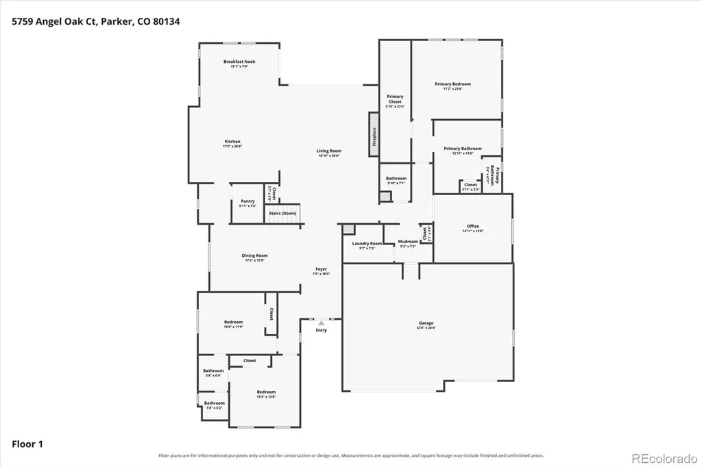 5759 Angel Oak Court Parker CO 80134