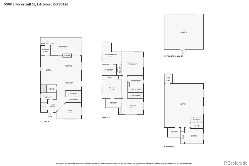 5508 S Foresthill Street Littleton CO 80120