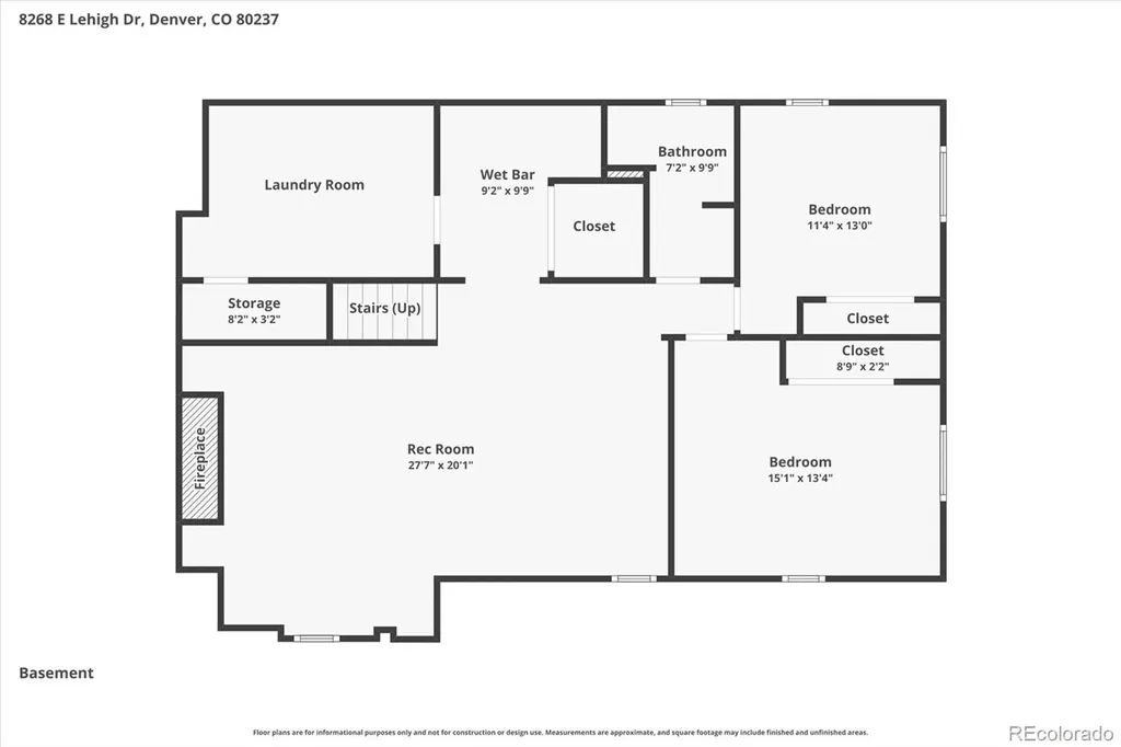 8268 E Lehigh Drive Denver CO 80237