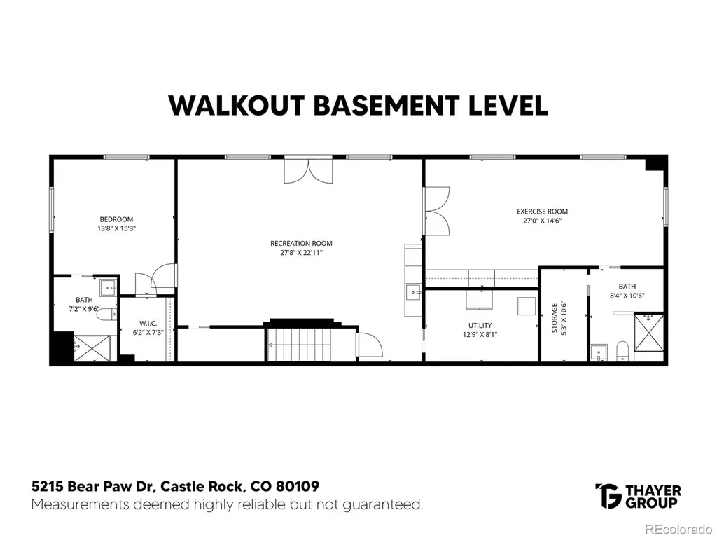 5215 Bear Paw Drive Castle Rock CO 80109