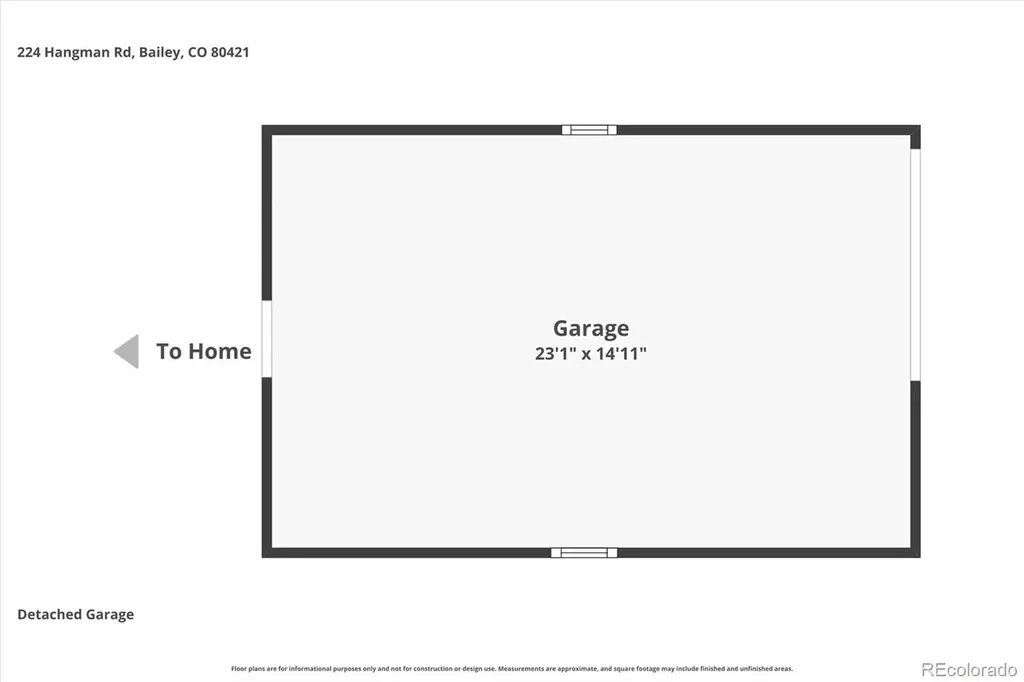 224 Hangman Road Bailey CO 80421