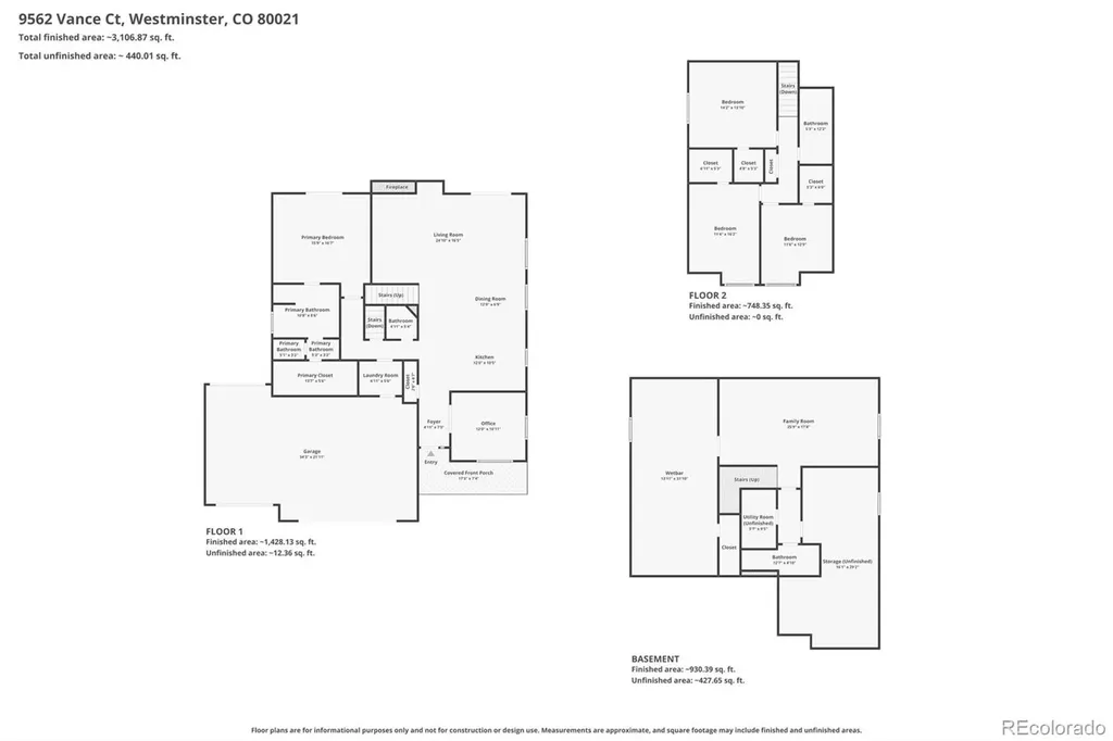 9562 Vance Court Broomfield CO 80021