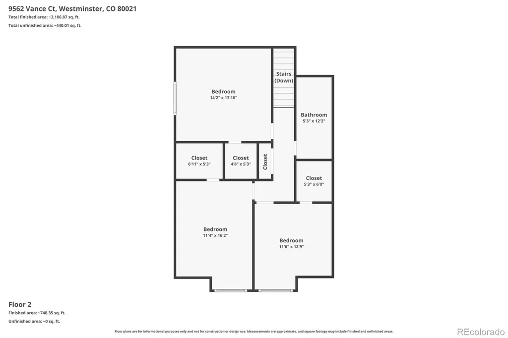9562 Vance Court Broomfield CO 80021