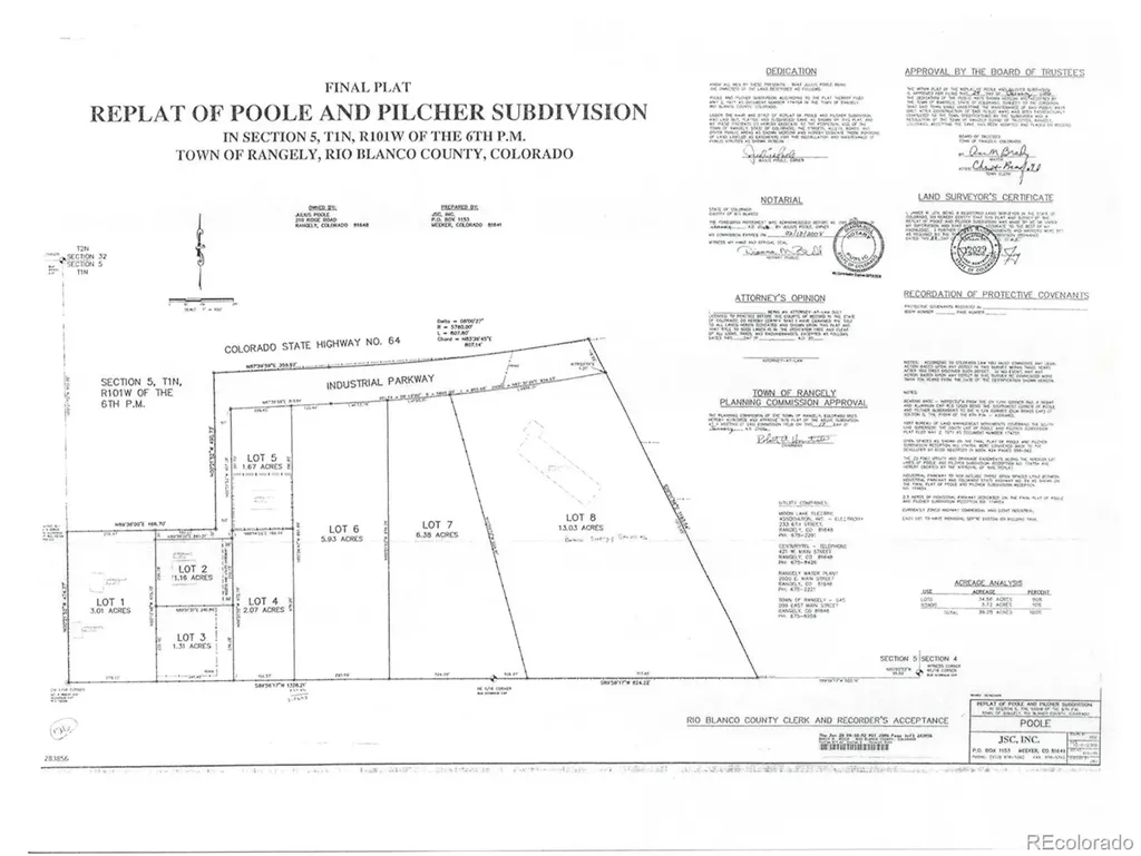 212 Industrial Parkway Rangely CO 81648