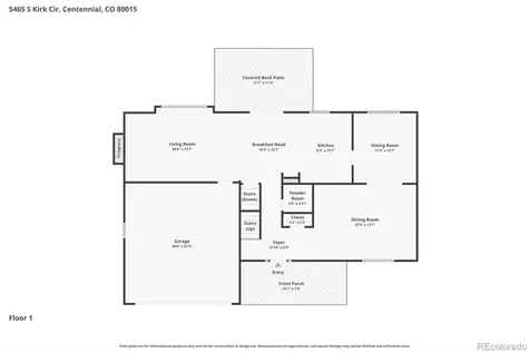 5465 S Kirk Circle Centennial CO 80015