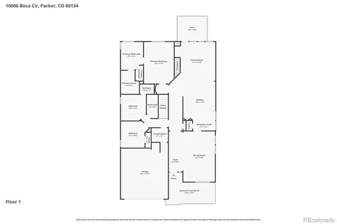 10006 Boca Circle Parker CO 80134