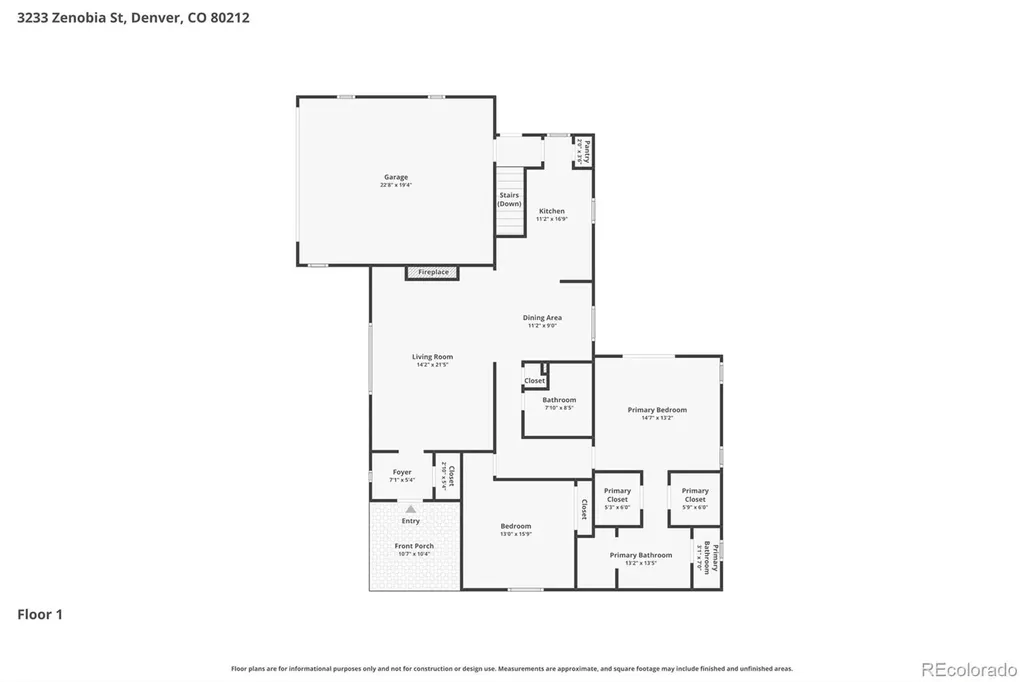 3233 Zenobia Street Denver CO 80212