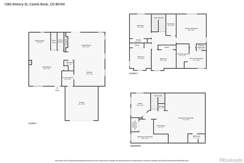 1282 Kittery Street Castle Rock CO 80104