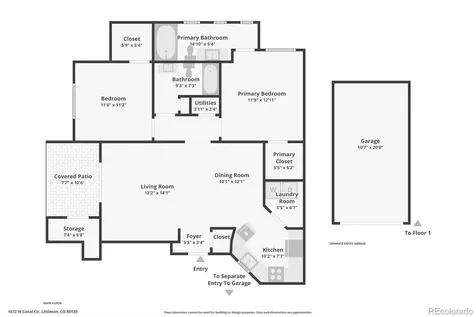 1672 W Canal Circle Littleton CO 80120