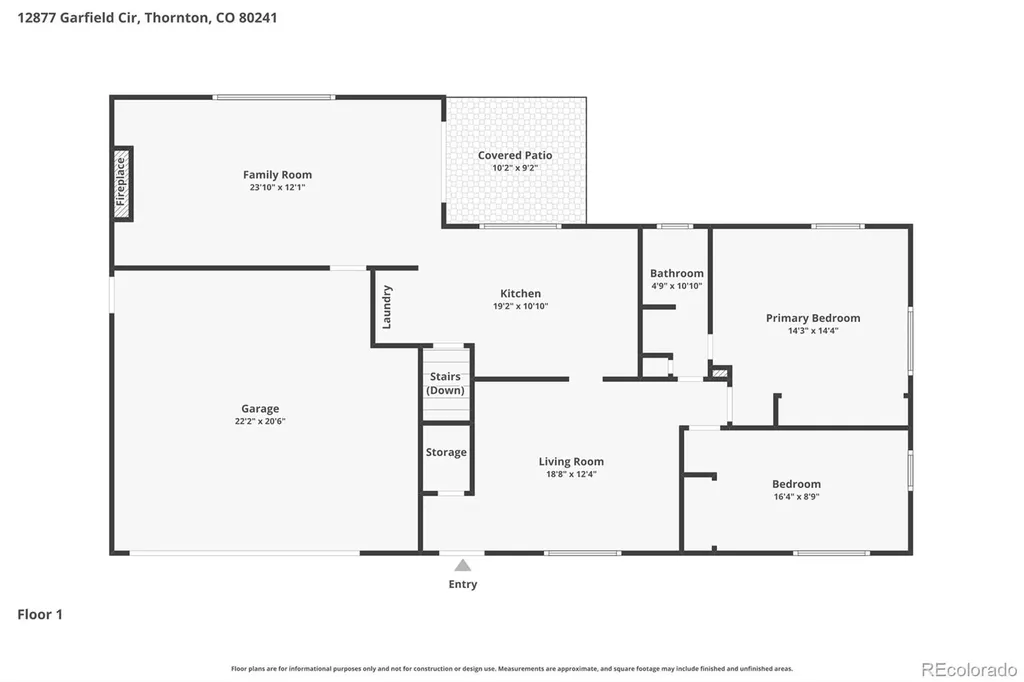 12877 Garfield Circle Thornton CO 80241