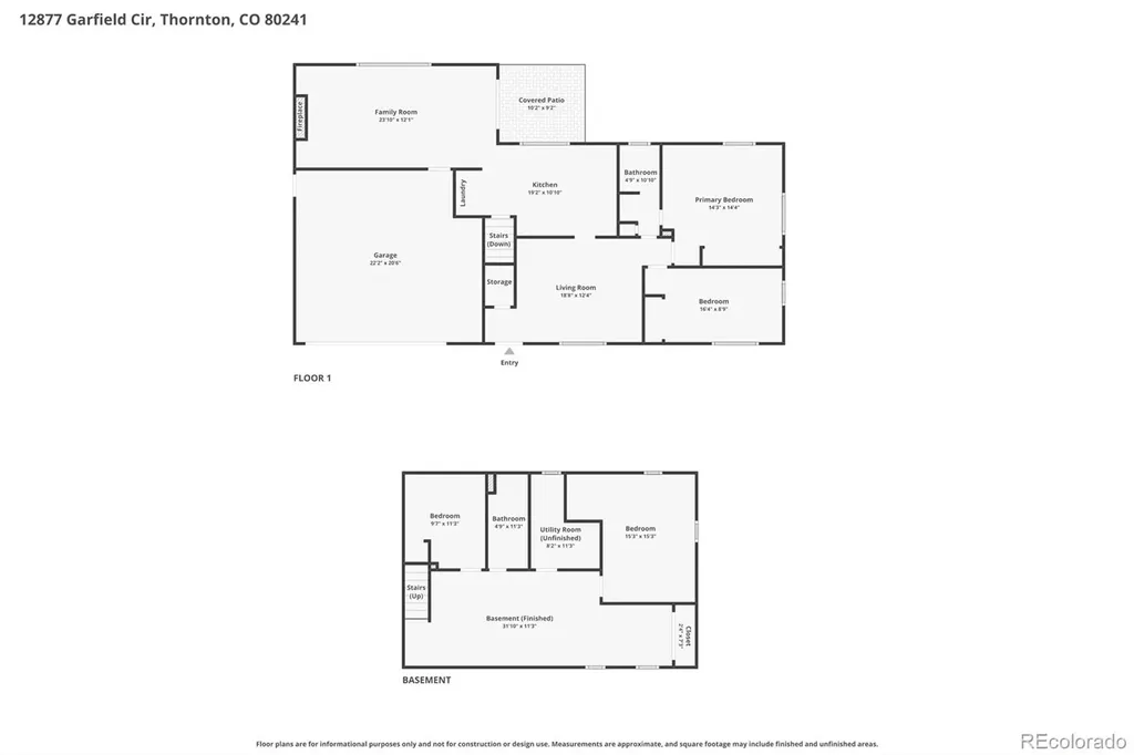 12877 Garfield Circle Thornton CO 80241