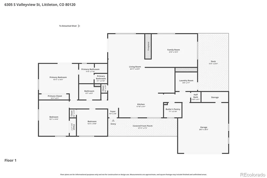 6305 S Valleyview Street Littleton CO 80120